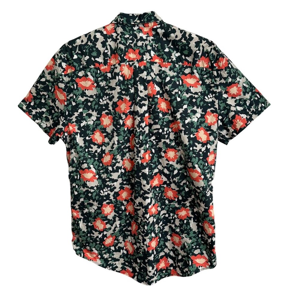 Tommy Hilfiger Mens Custom Fit Floral Button-Up Shirt XXL Hawaiian Tropical - Picture 3 of 8